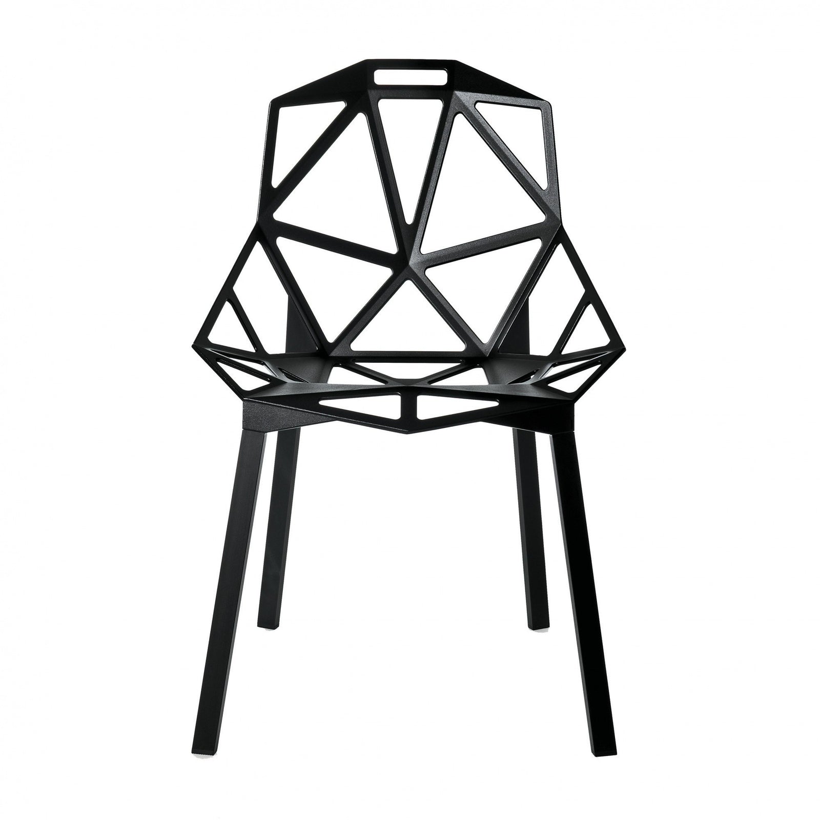 Magis Chair One Stacking Chair, Black