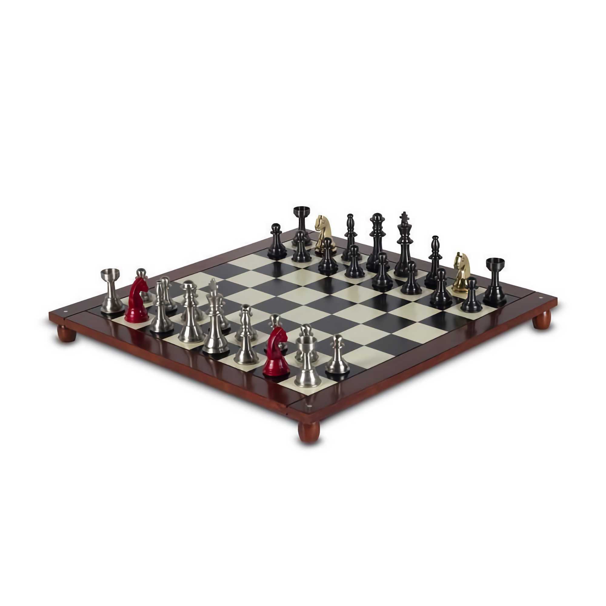 Authentic Models Wooden Chess Game