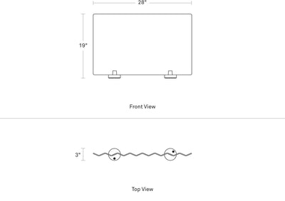 Blu Dot Basis 28" Privacy Panel