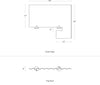 Blu Dot Basis 33" Overhang Privacy Panel