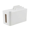 Bluelounger CableBox Mini Station Cable Organizer, White
