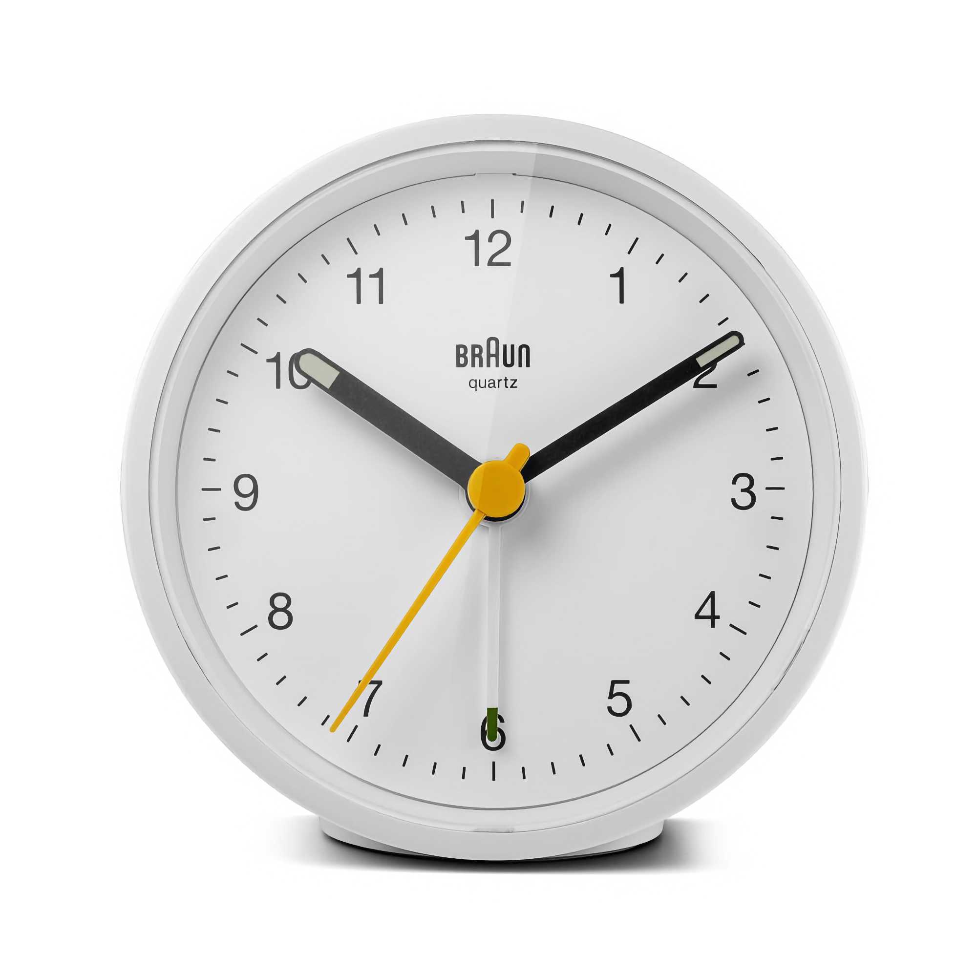 Braun BC12 Alarm Clock, White