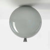 Brokis Memory Ceiling Lamp, Glossy Grey (Ø30cm)