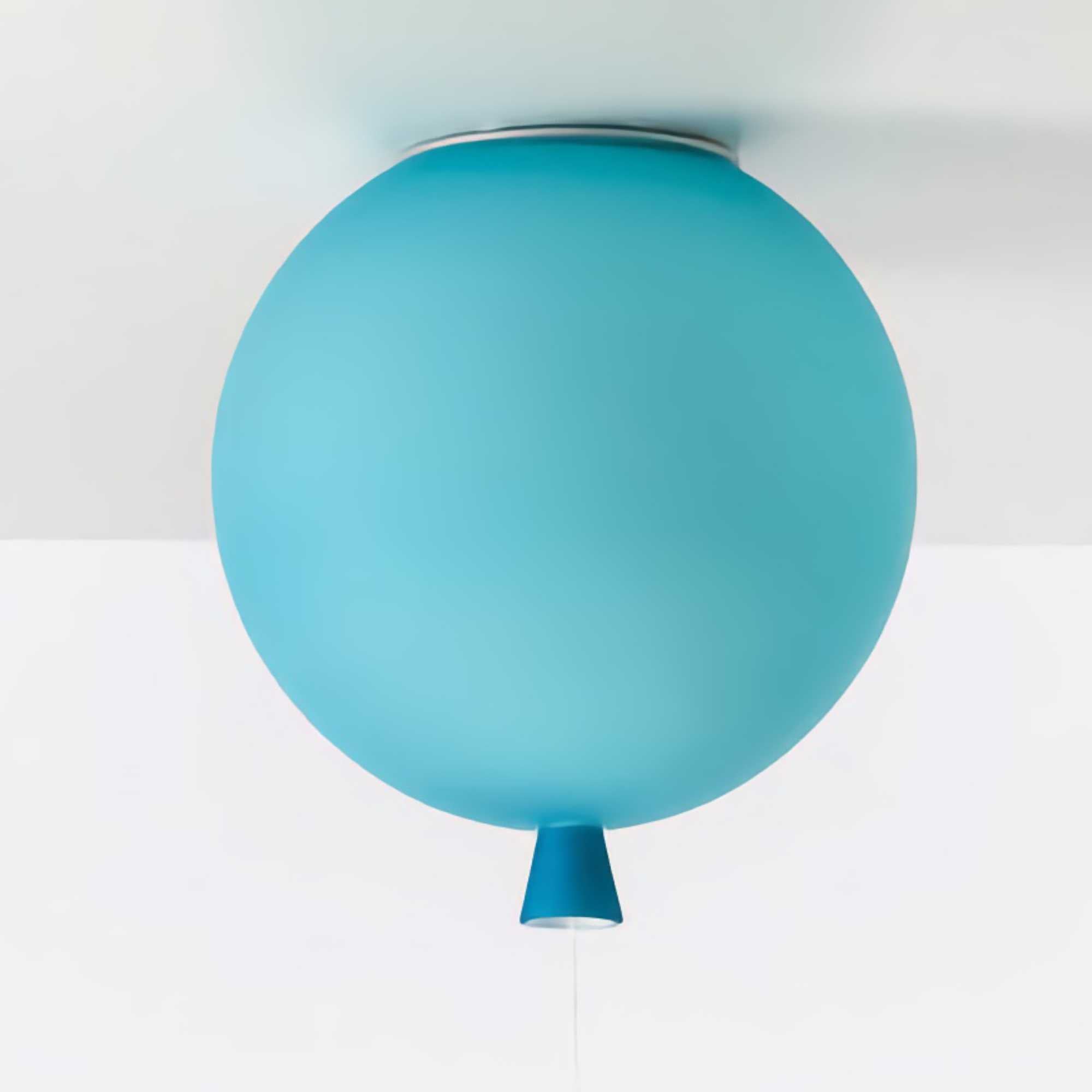 Brokis Memory Ceiling Lamp, Matte Turquoise (Ø30cm)