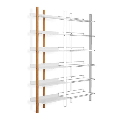 Blu Dot Browser Tall Add-on Bookcase