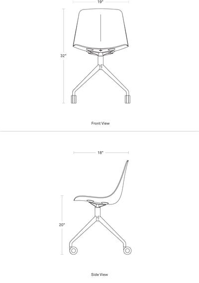 Blu Dot Clean Cut Task Chair