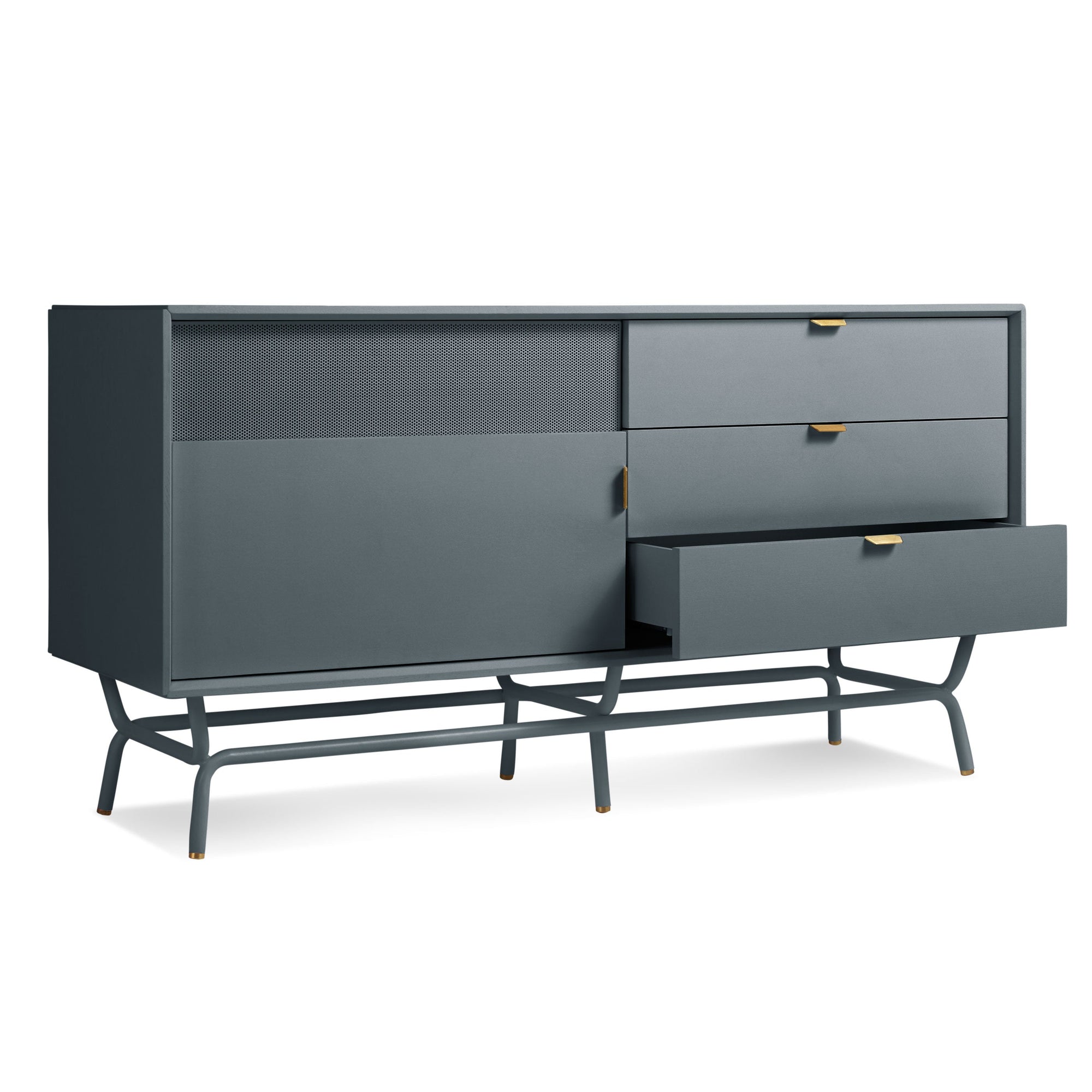 Blu Dot Dang 1 Door / 3 Drawer Console