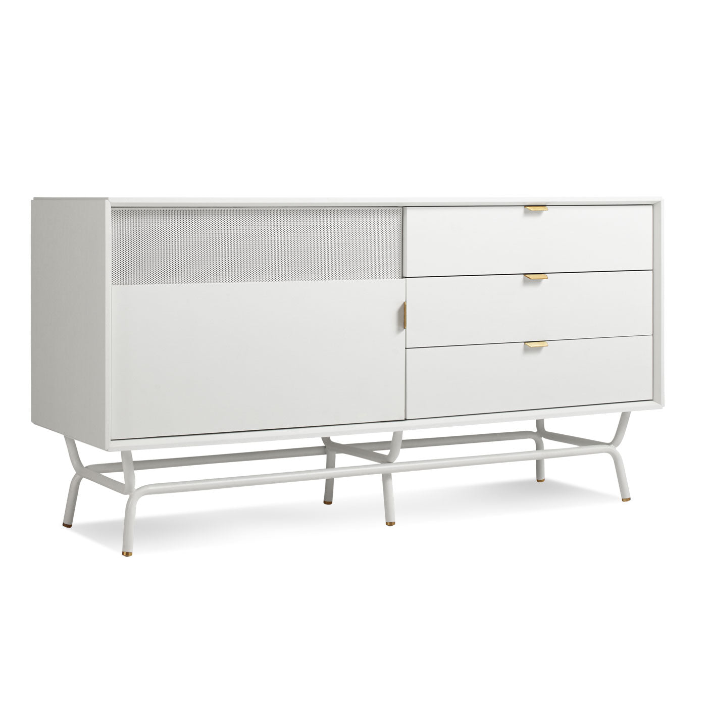 Blu Dot Dang 1 Door / 3 Drawer Console