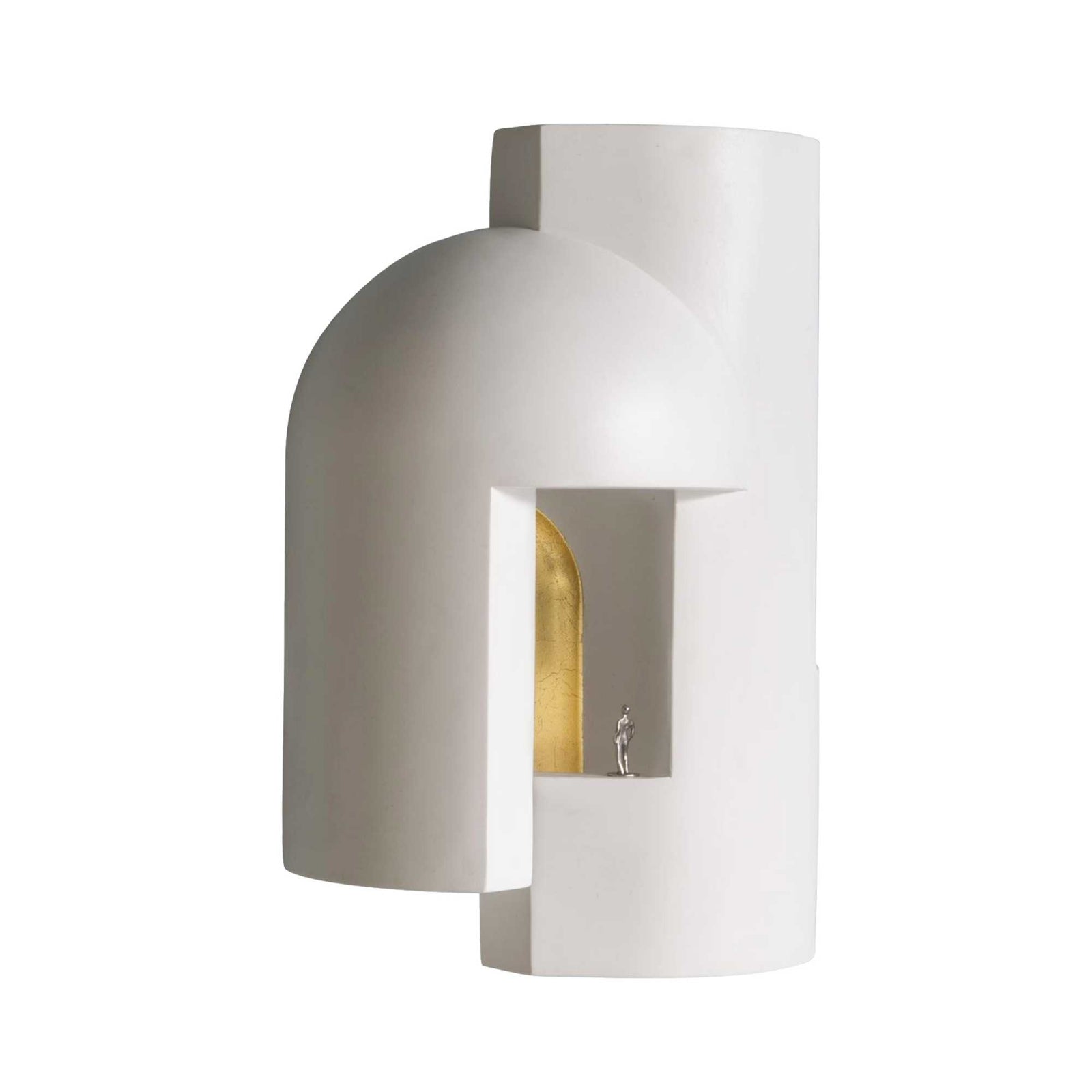 DCW editions Soul Story 1 Wall Lamp, White/Gold