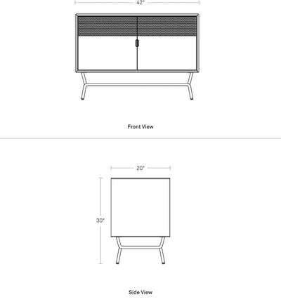 Blu Dot Dang Media Stand