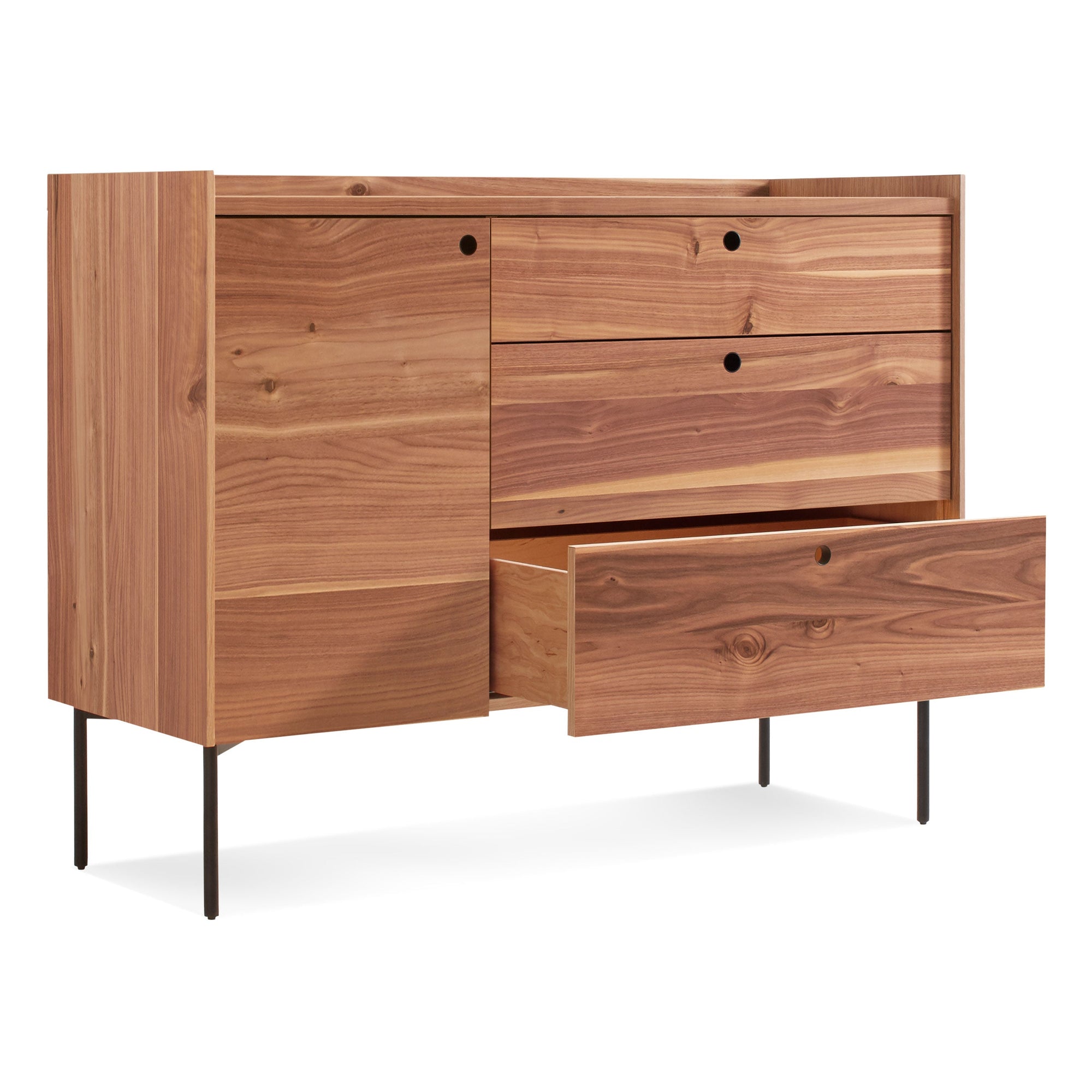 Blu Dot Peek 1 Door 3 Drawer Credenza