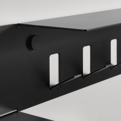 Blu Dot Hall Pass Wall Shelf with Hooks