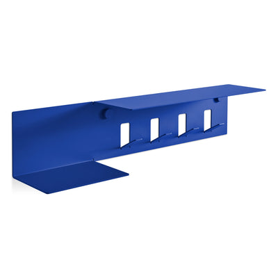 Blu Dot Hall Pass Wall Shelf with Hooks