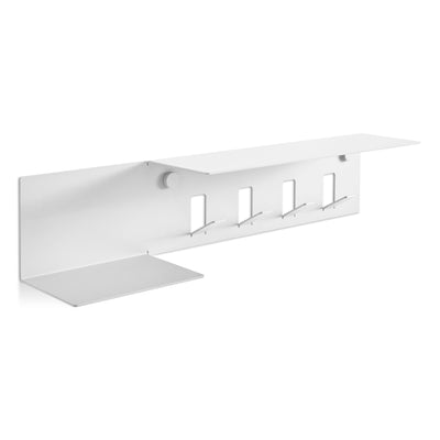 Blu Dot Hall Pass Wall Shelf with Hooks