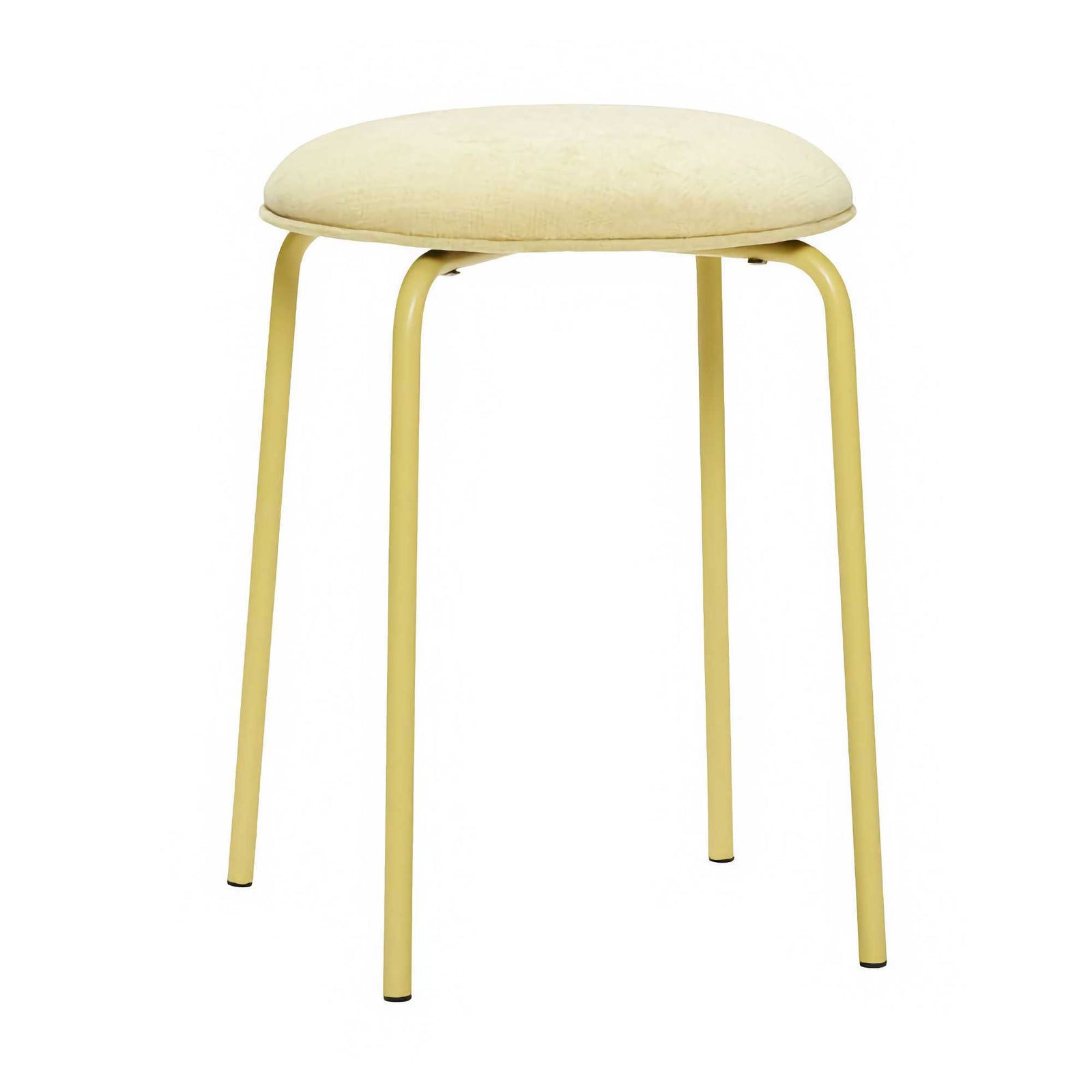 Hübsch Stack stool, yellow