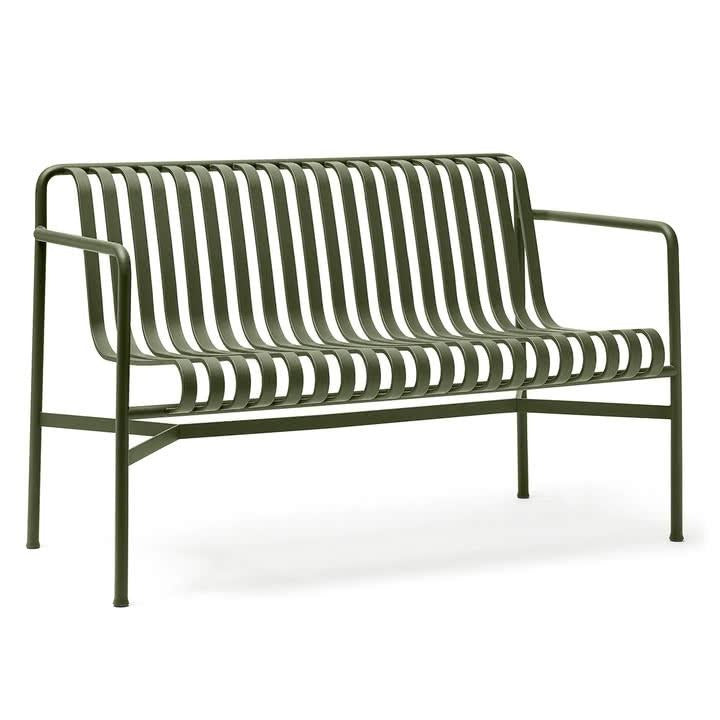 Hay Palissade Park bench, anthracite (Set of 2) | HOMELESS.hk