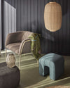 Hübsch Eyrie Lounge Chair, Brown