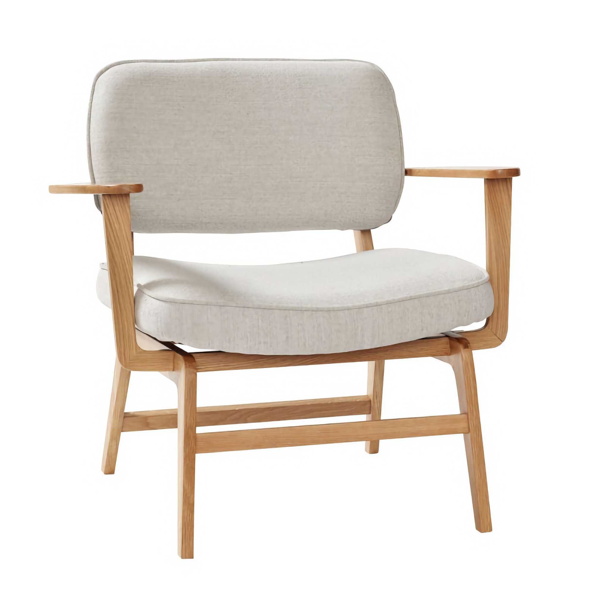 Hübsch Haze Lounge Chair, Grey