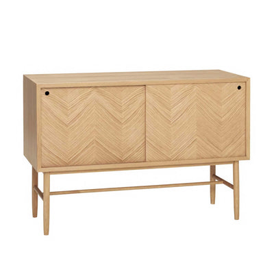 Hübsch Herringbone Dresser Sliding Doors, Natural