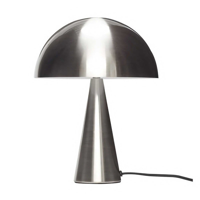 Hübsch Mush Table Lamp Mini, Nickel
