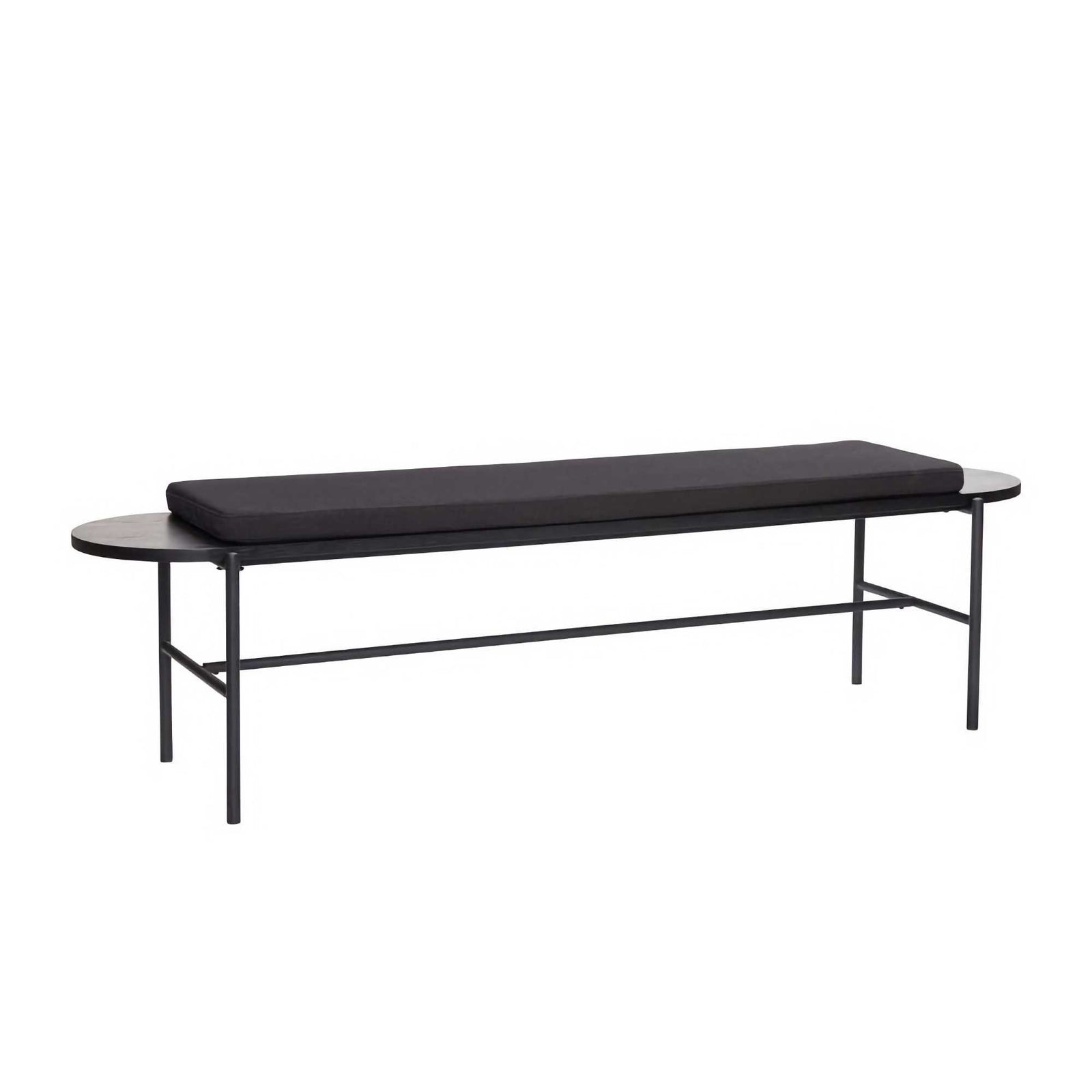 Hübsch Norm Bench, Black