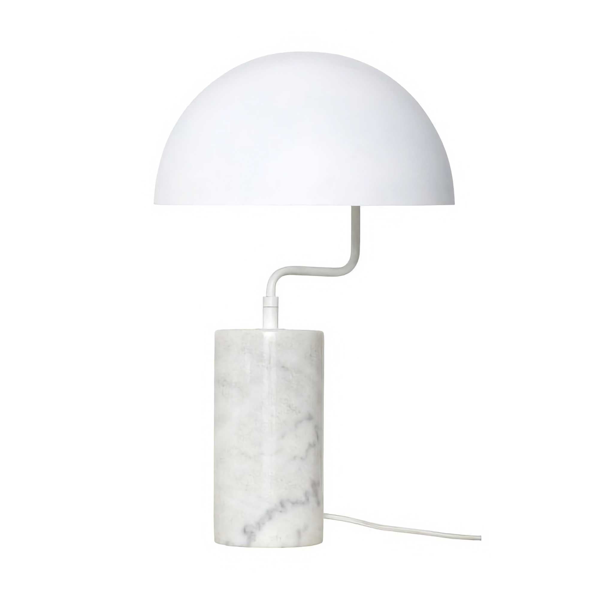 Hübsch Poise Table Lamp, White