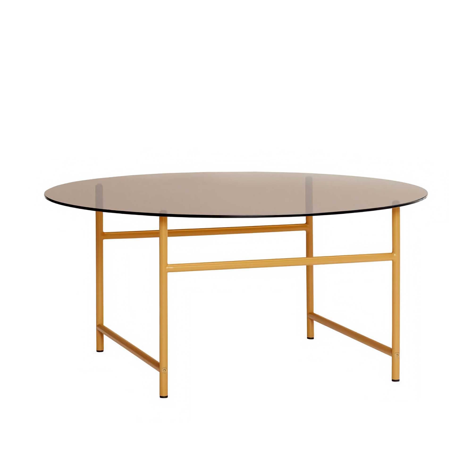 Hübsch Pond Coffee Table, Brown/Orange