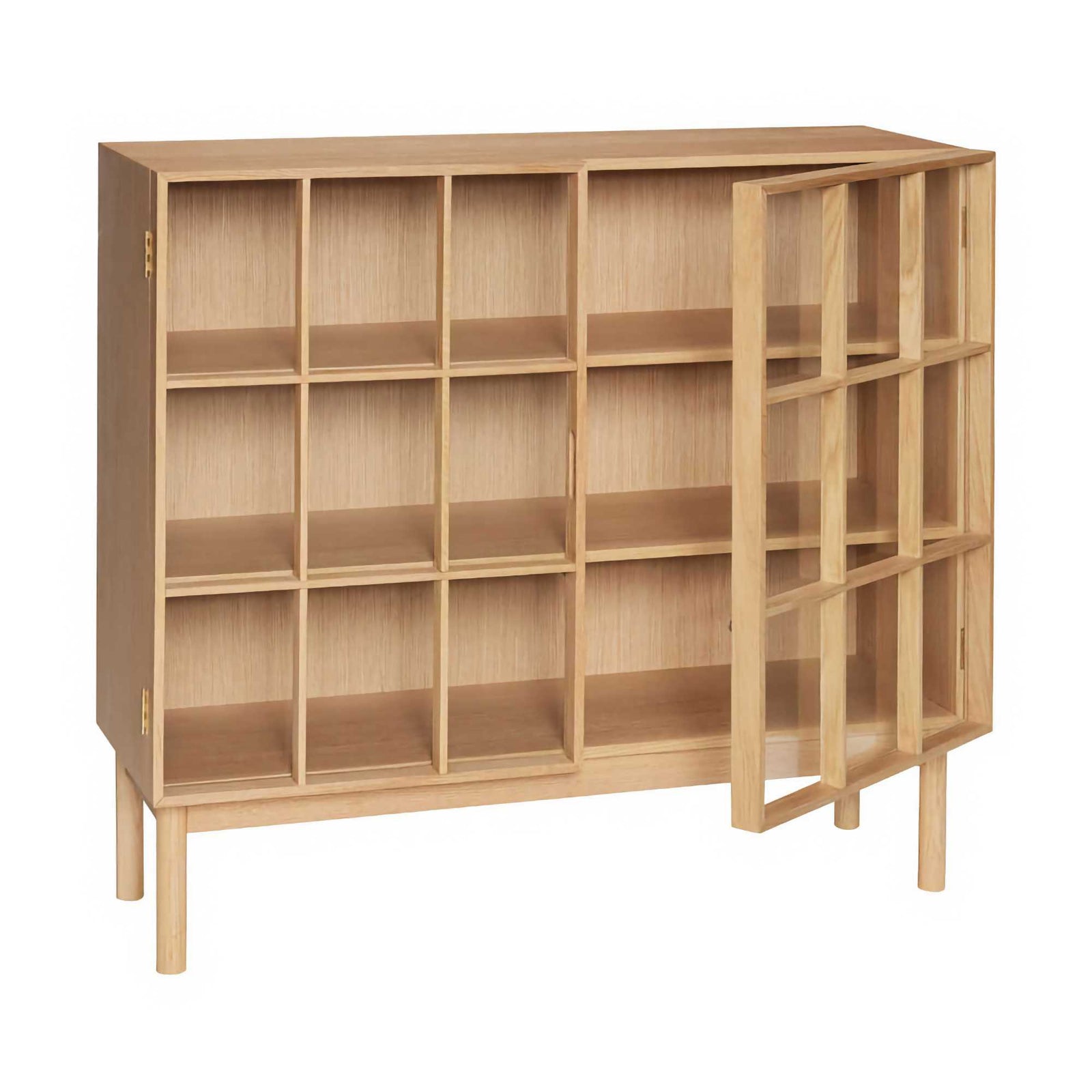 Hübsch Shoji Display Cabinet Wide, Natural