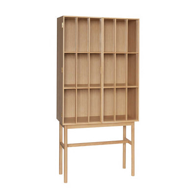 Hübsch Shoji Display Cabinet Tall, Natural