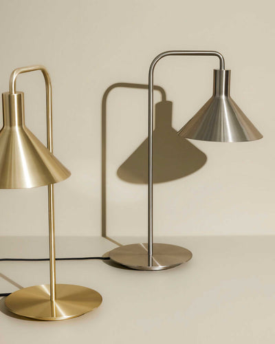 Hübsch Solo Table Lamp, Brass