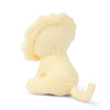 Lion Sitting Terry Soft Toy (24cm) , Light Yellow