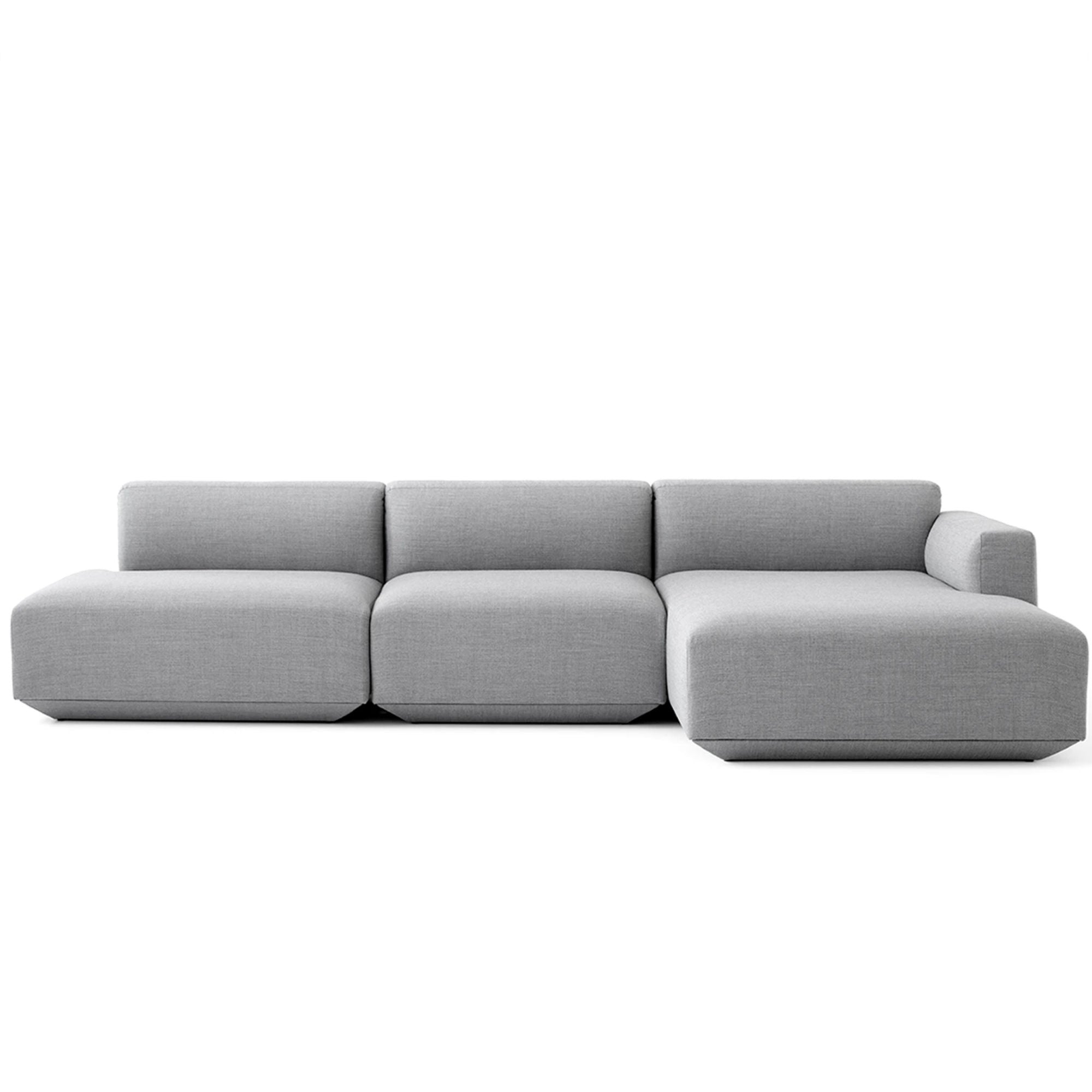 &Tradition Develius Sofa Configuration J , Linara Tweed 443