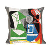 Jules Pansu Jacquard Cushion, Las Meninas n°43 1957 (60x60cm)