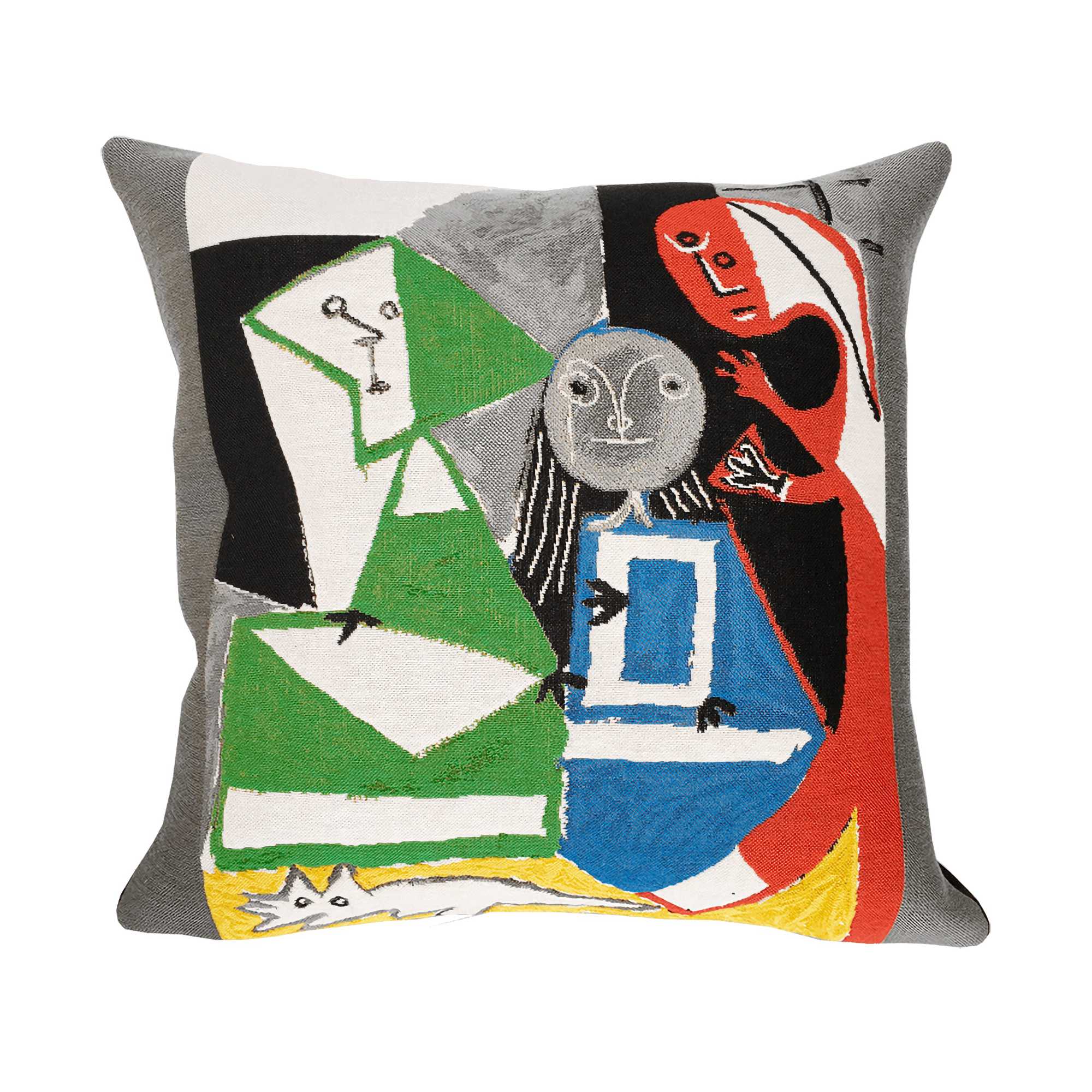 Jules Pansu Jacquard Cushion, Las Meninas n°43 1957 (60x60cm)