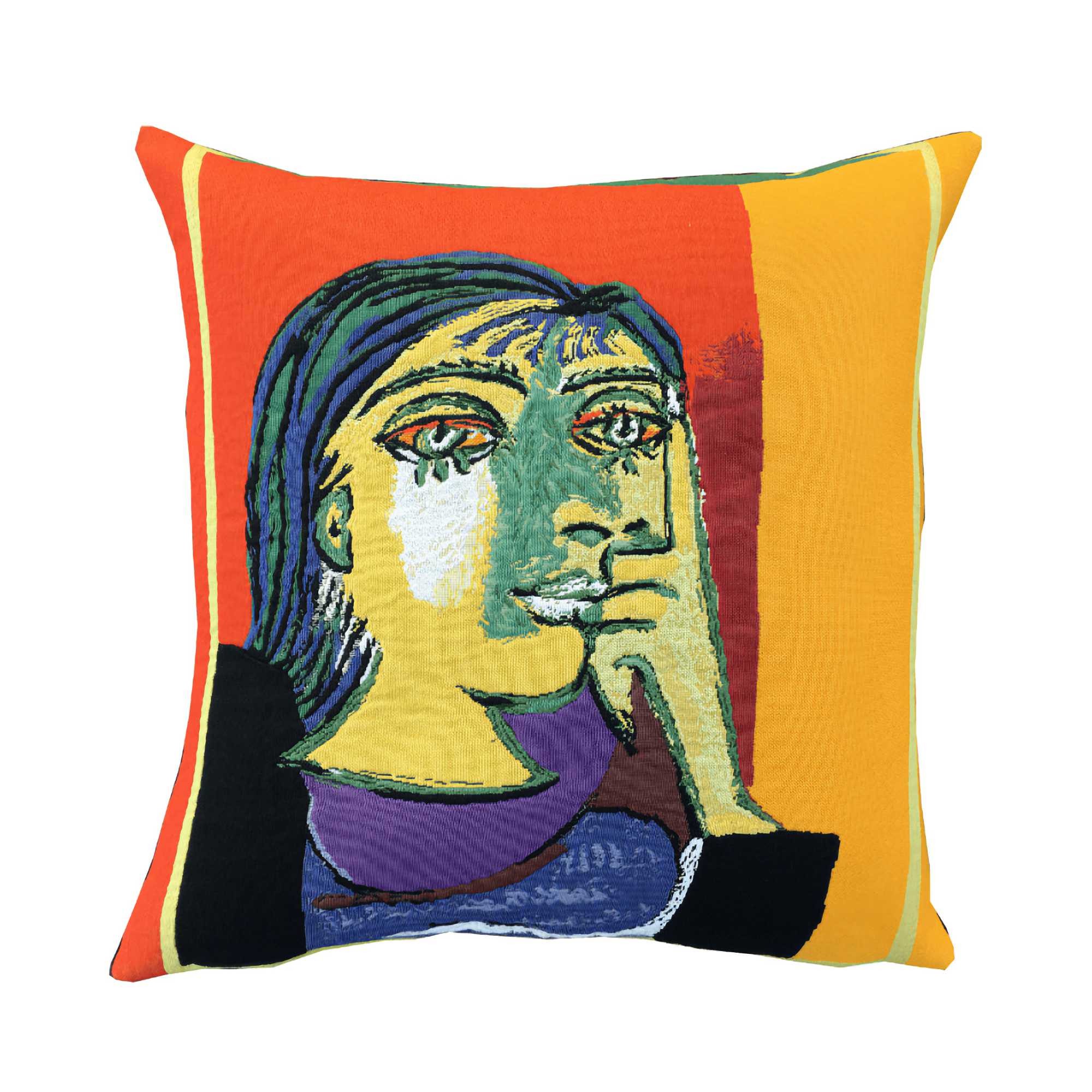 Jules Pansu Jacquard Cushion, Portrait de Dora Maar 1937 (60x60cm)