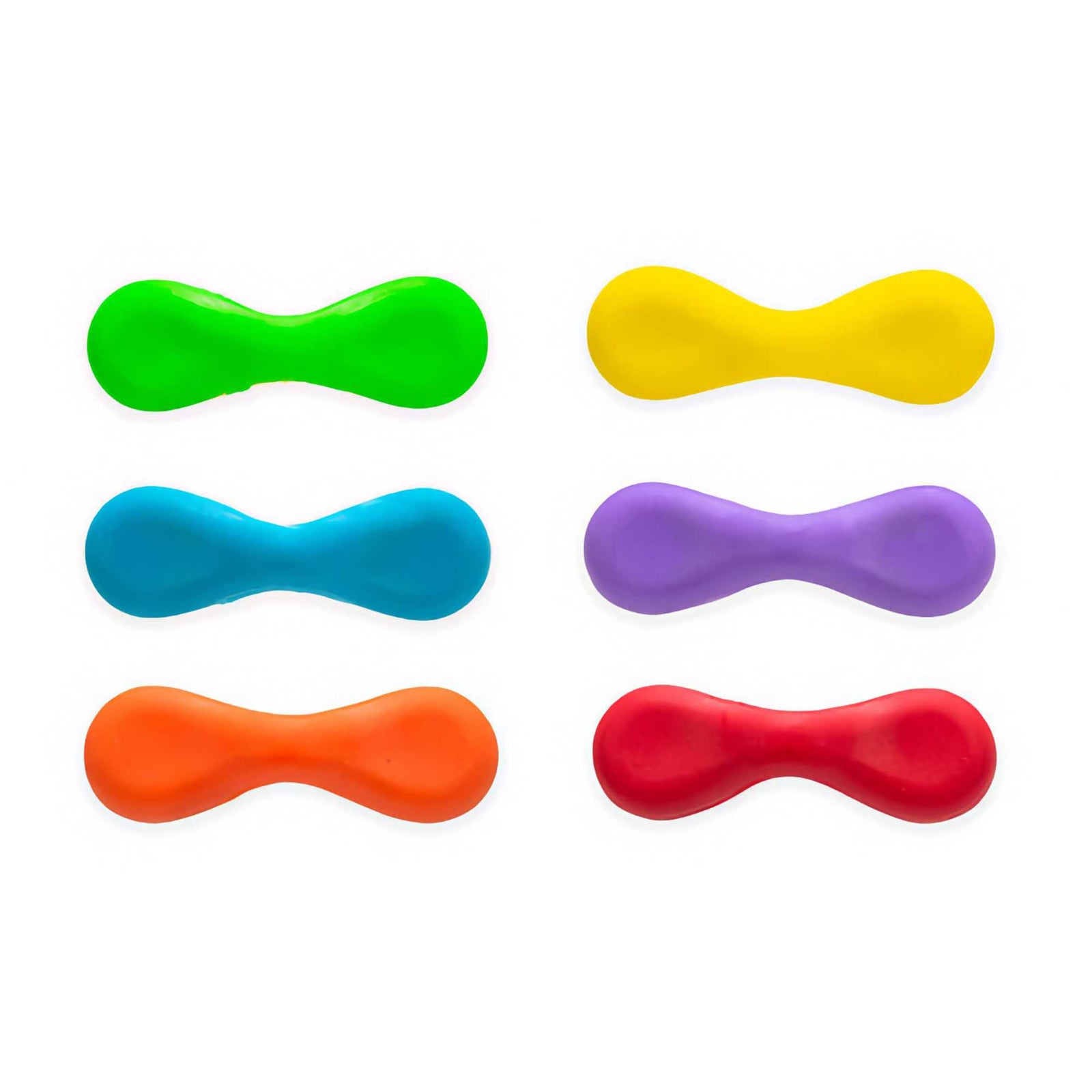 Kikkerland Rainbow Grip Magnets (Set of 6)
