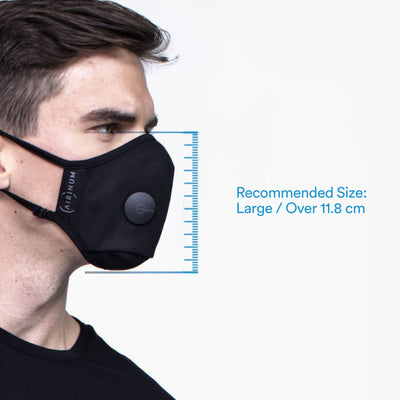 Airinum Urban air mask 2.0, black (large)