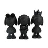 Leblon Delienne Snoopy XS, Black (set of 3)