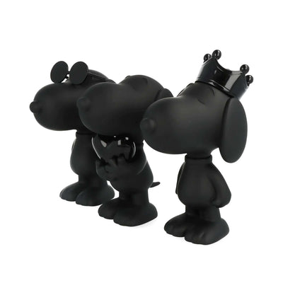 Leblon Delienne Snoopy XS, Black (set of 3)