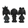 Leblon Delienne Snoopy XS, Black (set of 3)