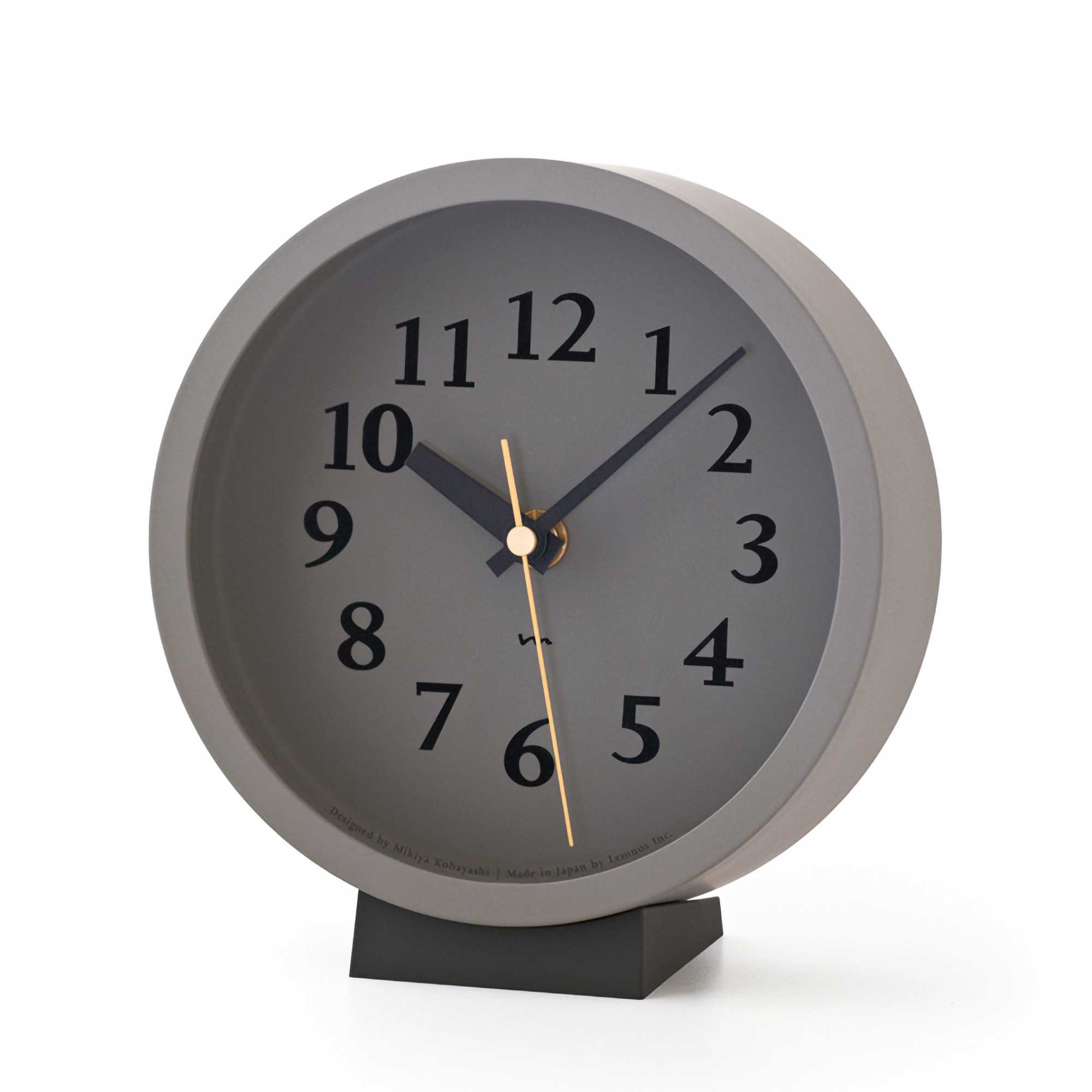 Lemnos M Clock, Grey