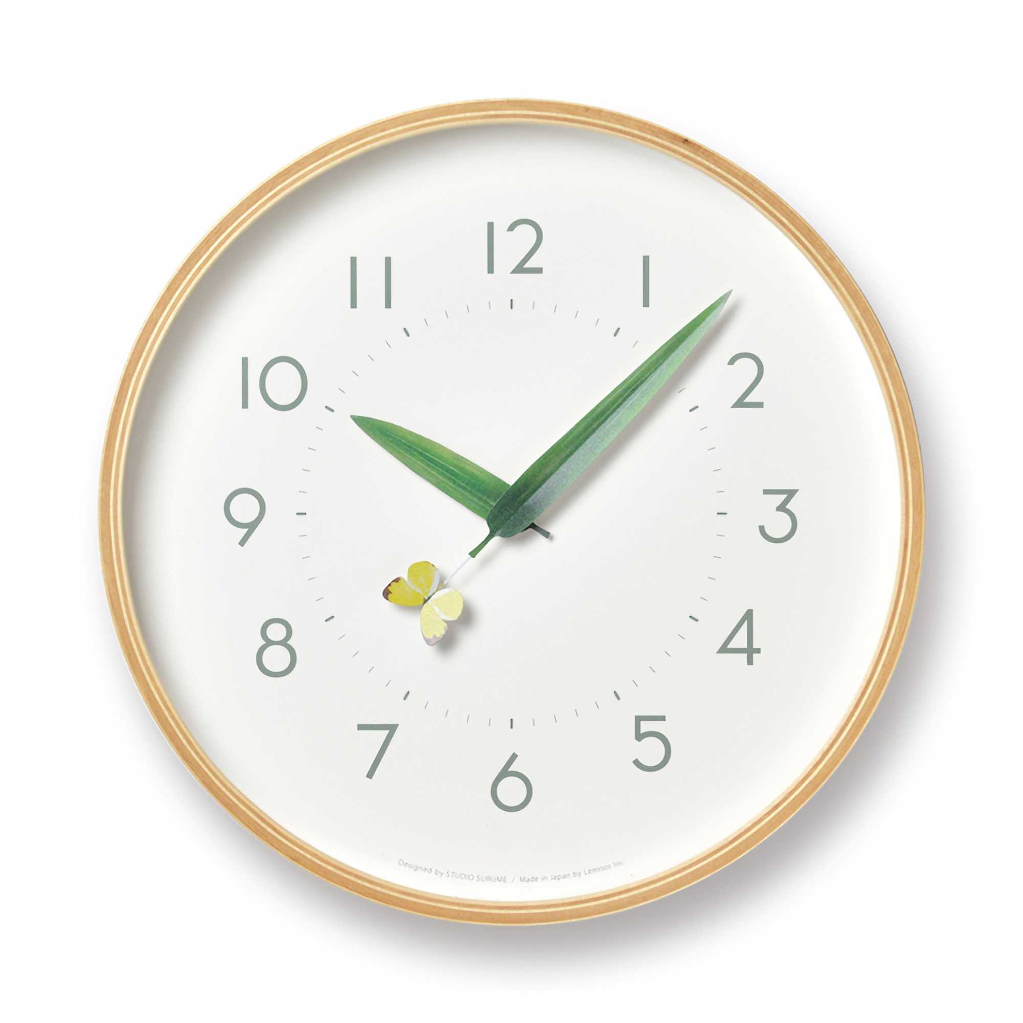 Lemnos Perch Clock, Monki (Ø25.4cm)