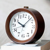 Lemnos Riki Alarm Clock, Brown