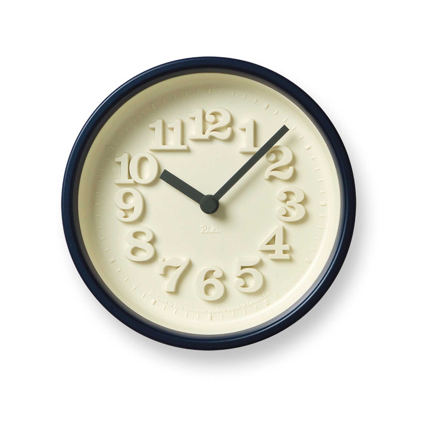 Lemnos Small clock, blue