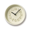 Lemnos Small Clock, Ivory