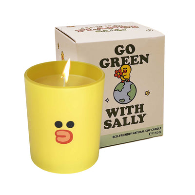 Line Friends Go Green with Sally Soy Candle