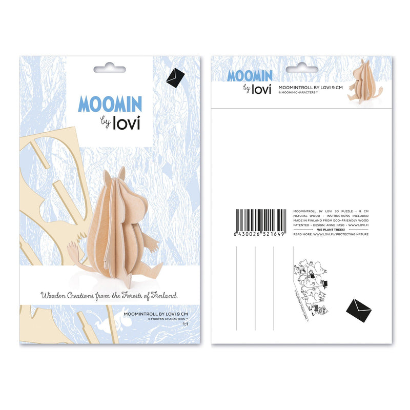 Lovi Moomin 3D Card