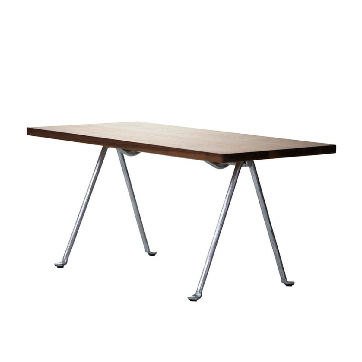 Magis Officina coffee table galvanized american walnut