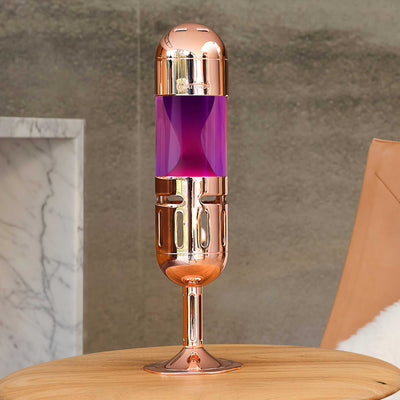 Mathmos Pod+ Candle Lava Lamp Copper, Violet/Pink