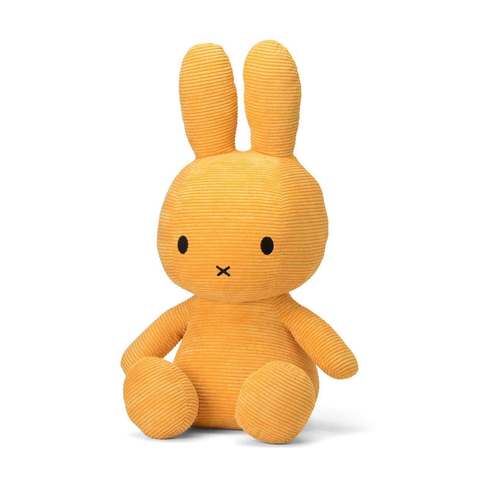 Miffy Sitting Plush 70cm, Corduroy yellow